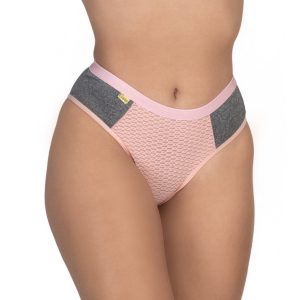 Calcinha conforto com tule bordado – Nala