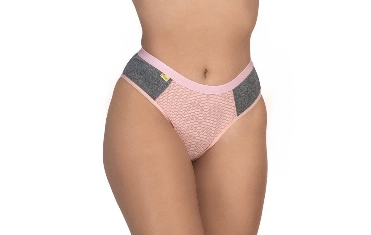 Calcinha conforto com tule bordado – Nala