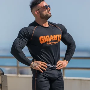 Sweatshirt Gigante Black Orange
