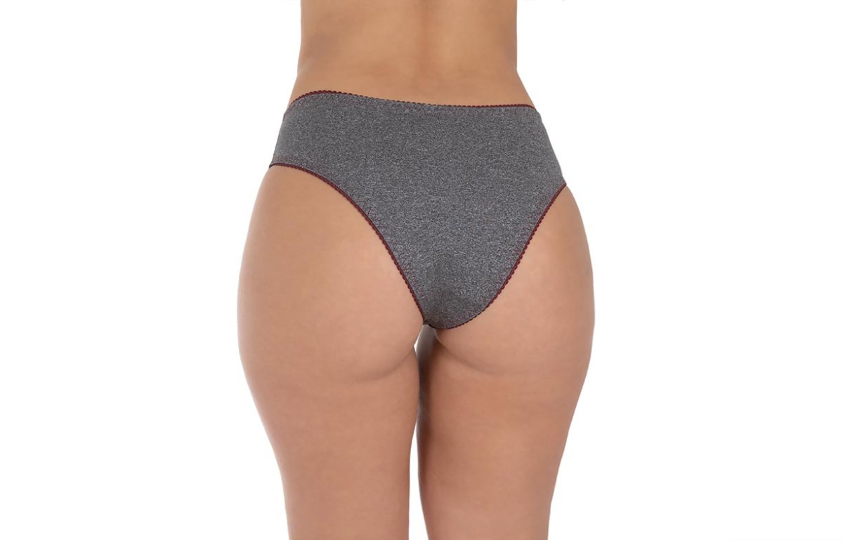 Calcinha conforto em supplex mesclado – Milena - Image 3