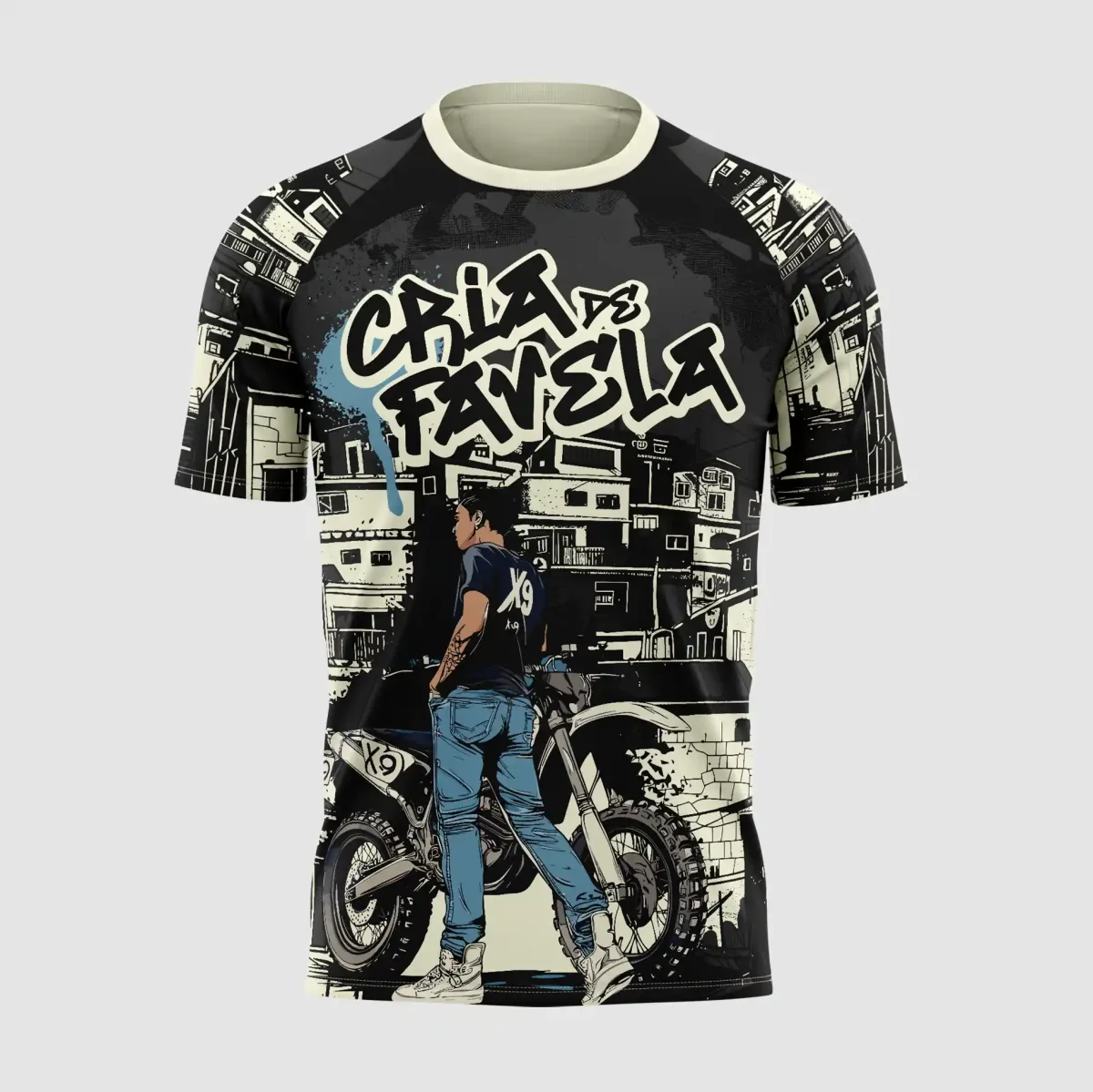 Arte Estampa Camisa de Quebrada – 0001 - Image 4