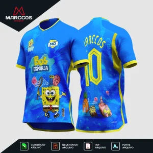 Arte Camisa Interclasse Bob Esponja – 0184