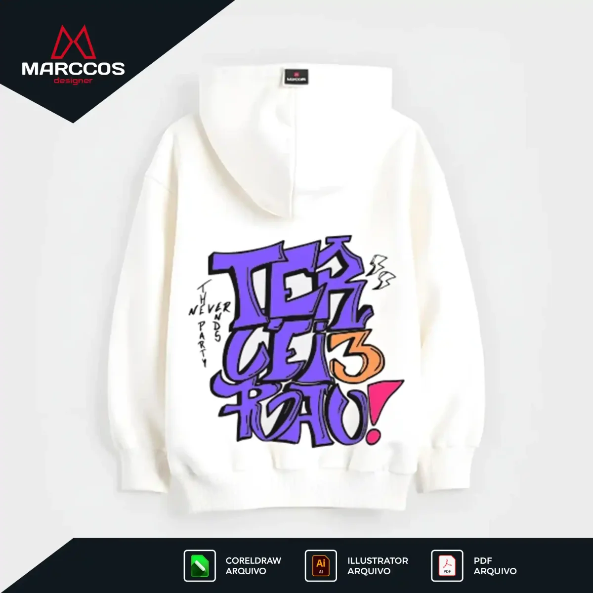 Arte Vetor Camisa Terceirão – MD001 - Image 2