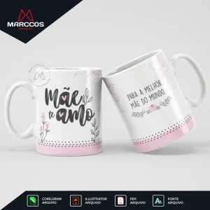 Arte Caneca Dia das Mães – 0006