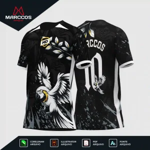 Arte Camisa Interclasse Arara Cookies – 0417