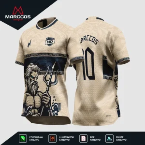 Arte Camisa Interclasse Poseidon Leviadon – 0153