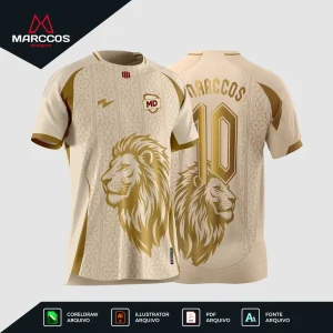 Arte Camisa Interclasse Leão Realeza – 0455