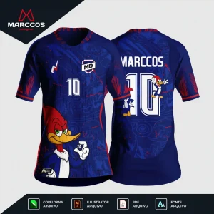 Arte Camisa Interclasse Pica Pau – 0305