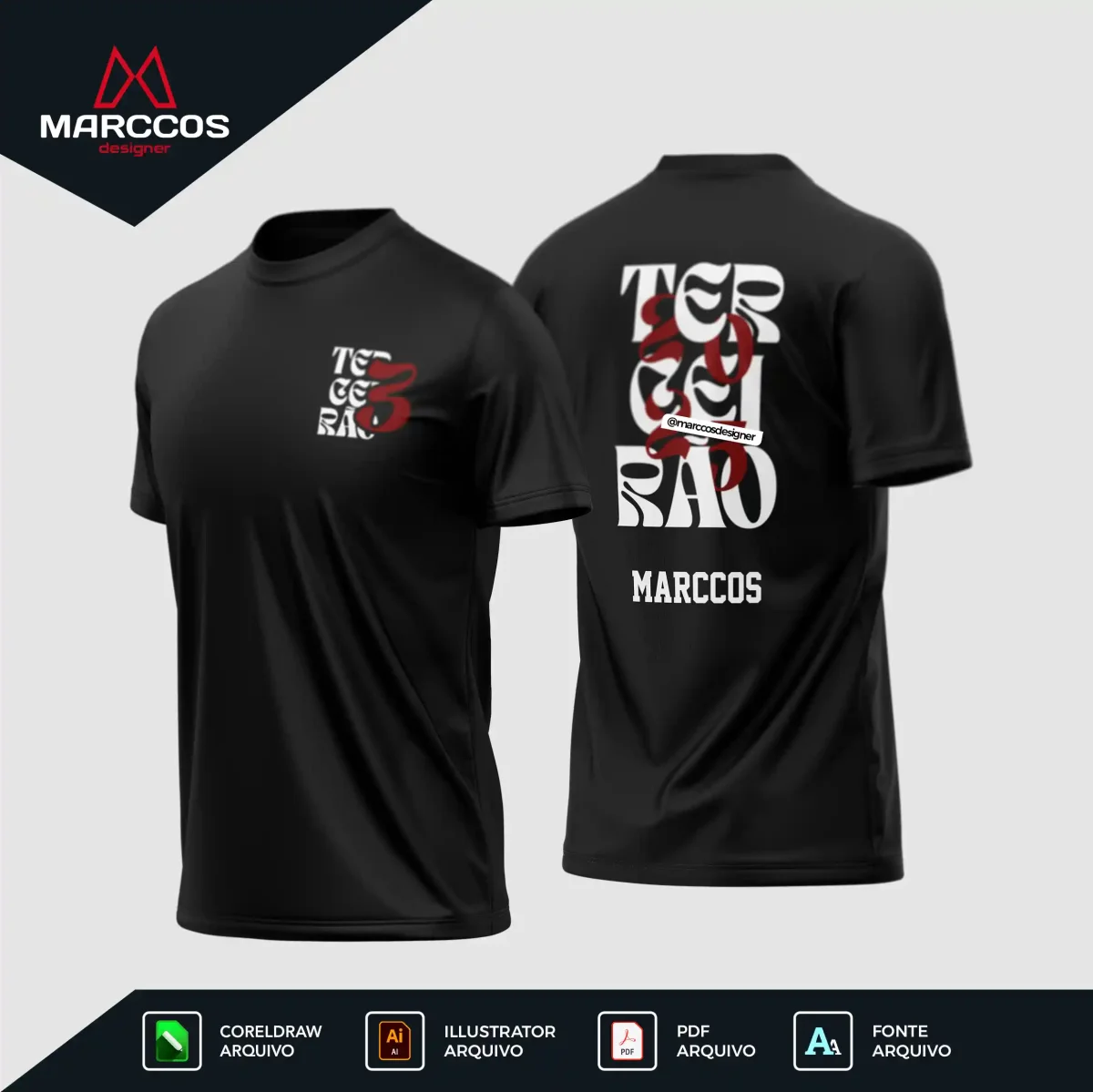 Arte Vetor Camisa Terceirão – MD055