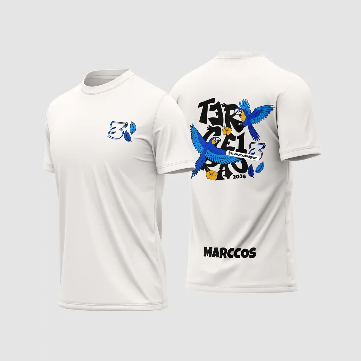 Arte Vetor Camisa Terceirão Arara – MD091 - Image 6