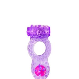 Anel Peniano Vibrador com Pérola – Duplo Prazer