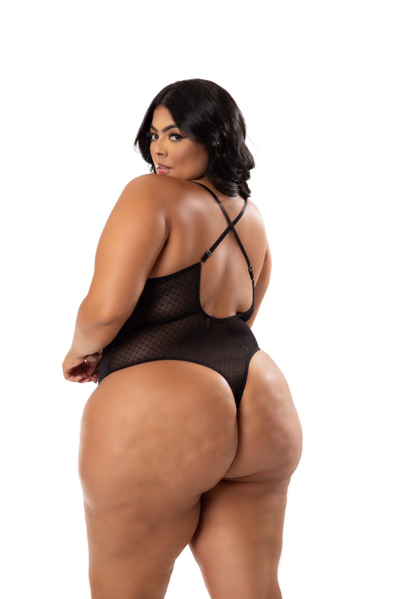 Body Plus Size Renda e Tule – Tainá - Image 5