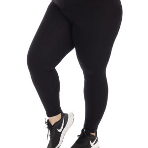 Calça Legging de Algodão Plus Size – Jéssica