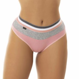 Calcinha em Suede Canelado com Elástico na Cintura – Hannah