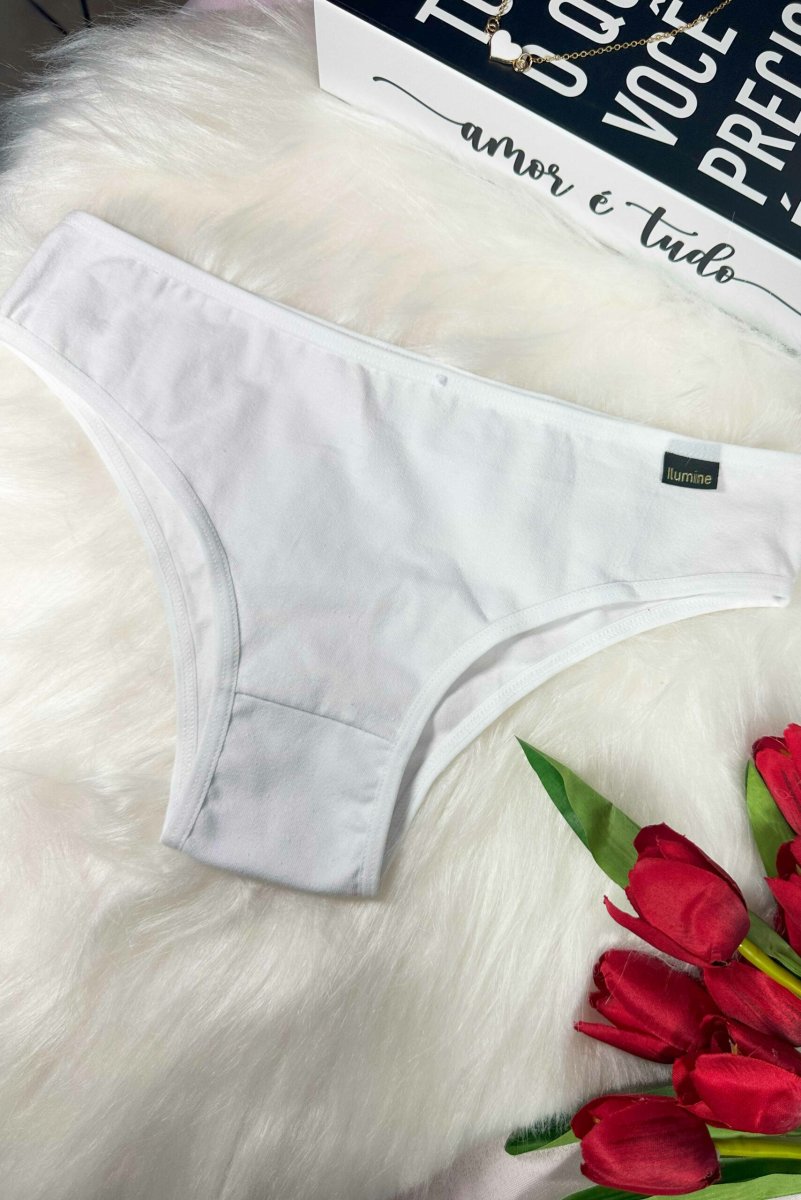 Calcinha Conforto de Algodão Liso – Eloá - Image 5