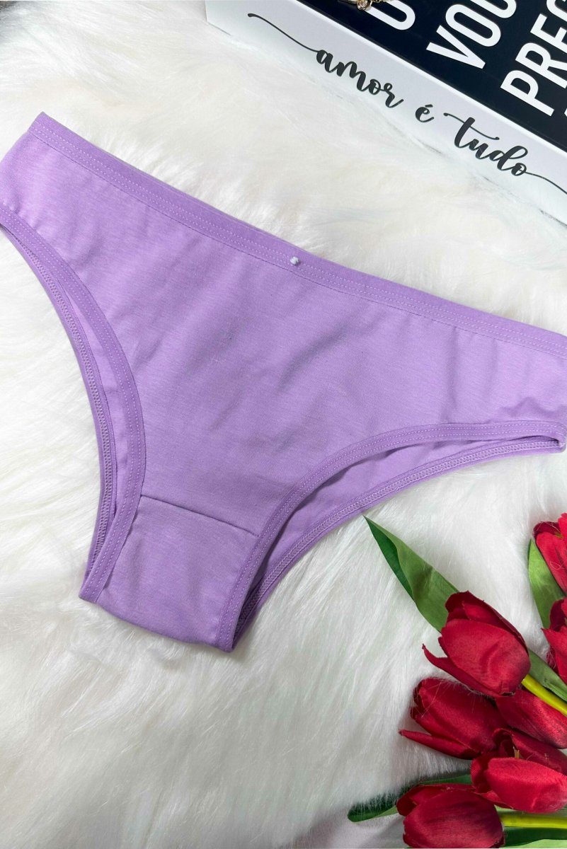 Calcinha Conforto de Algodão Liso – Eloá - Image 4
