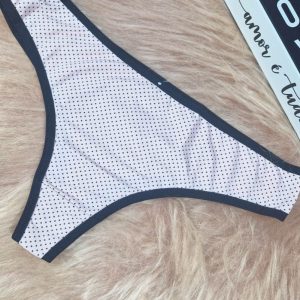 Calcinha Fio Conforto com Poá – Grace