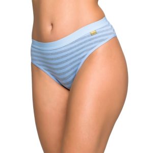 Calcinha Listrada de Algodão com Elástico – Kamilly