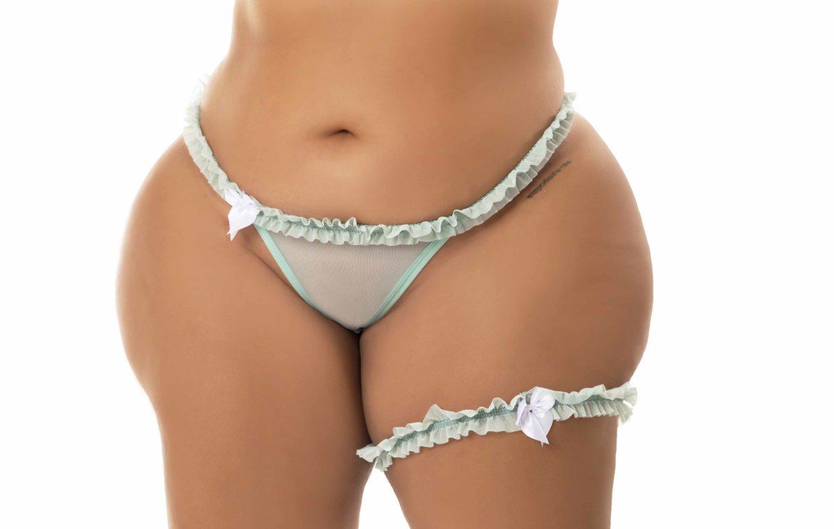 Calcinha Plus Size Sexy com Perneira – Maya - Image 8