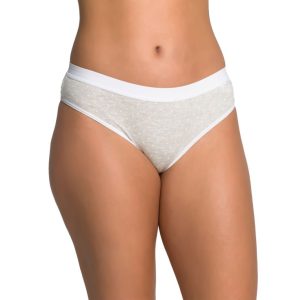Calcinha em Algodão Estampado com Elástico Conforto – Helena