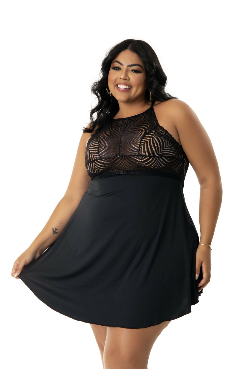 Camisola Sensual Plus Size – Felicity - Image 6
