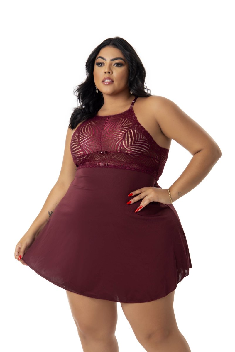 Camisola Sensual Plus Size – Felicity - Image 4
