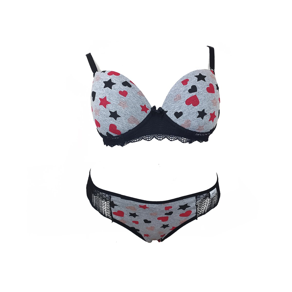 Conjunto estampado e renda – Lissandra - Image 4
