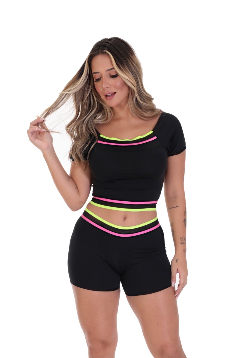 Baby doll com elastico fitness feminino – Évora - Image 3