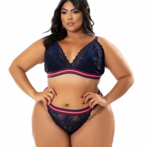 Conjunto de renda Plus Size – Juleila