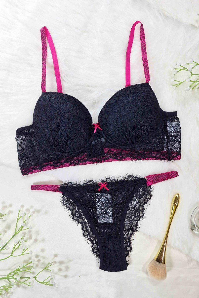 Conjunto de Bojo com Renda e Alça Animal Print – Marileia - Image 8