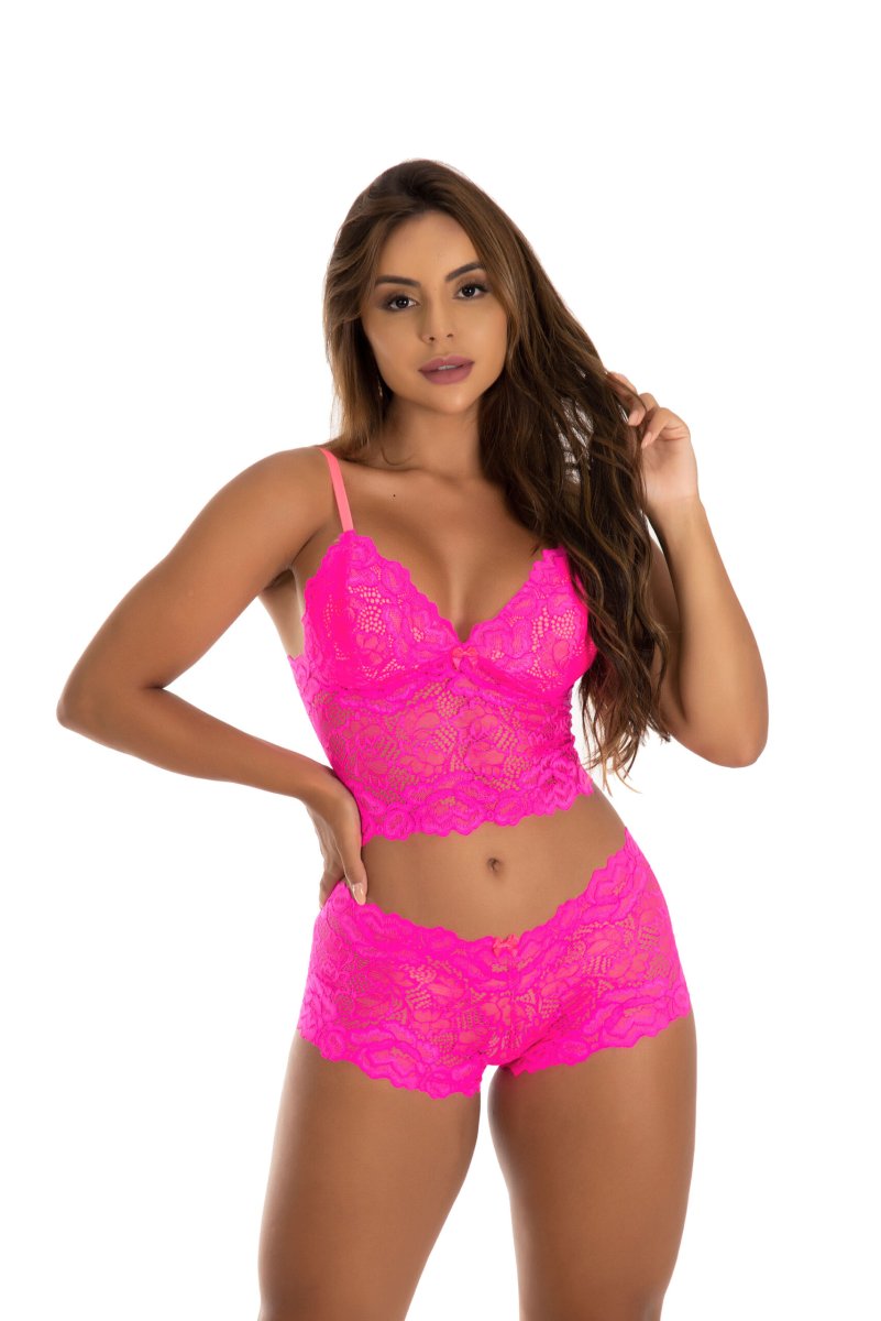 Conjunto de Lingerie Neon – Marília - Image 4