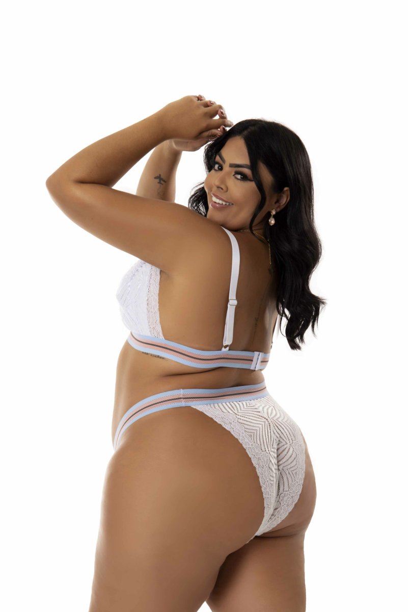 Conjunto de renda Plus Size – Juleila - Image 7