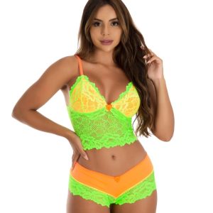 Lingerie Neon de Renda – Moana