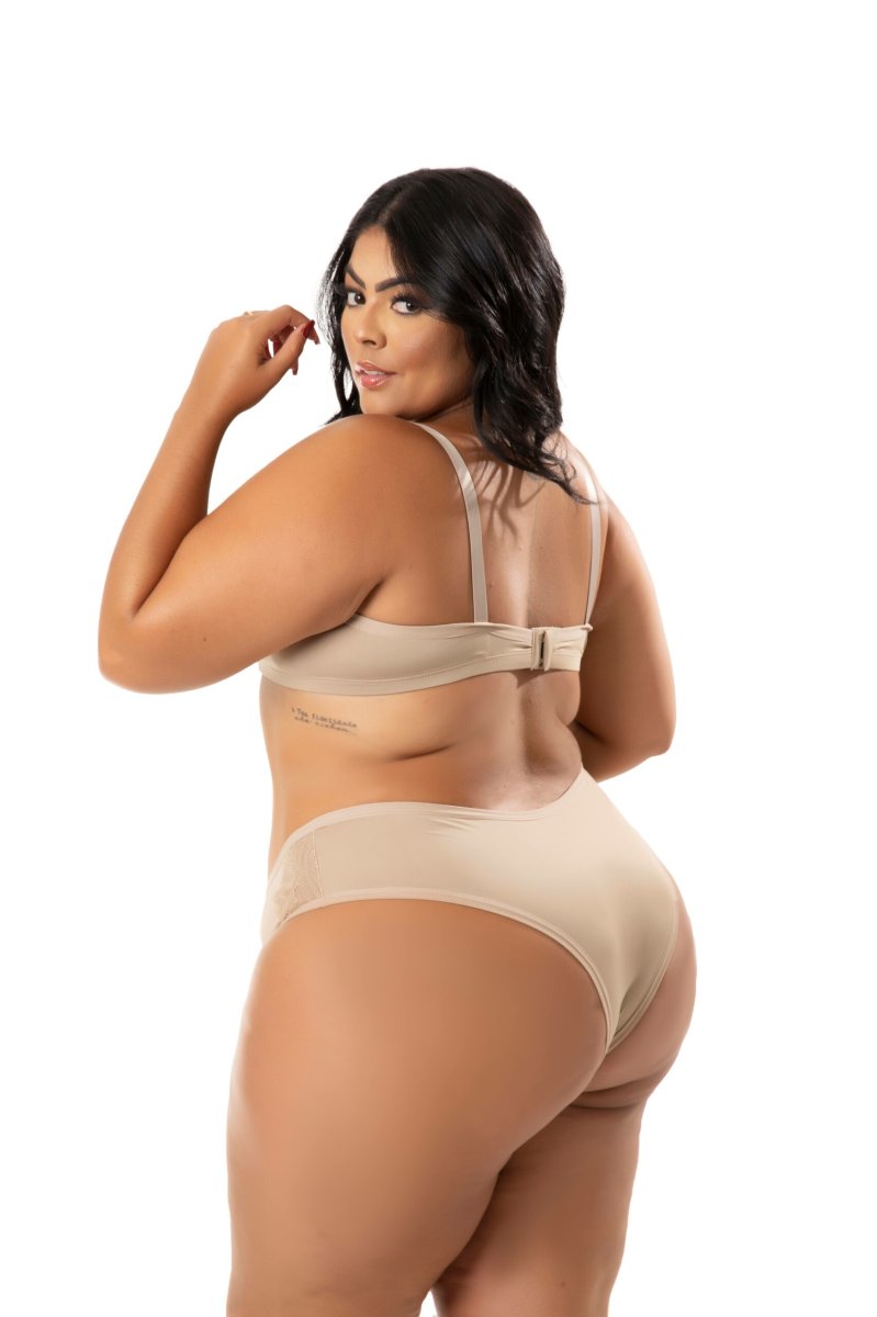 Conjunto Plus Size em Microfibra – Jamille - Image 5