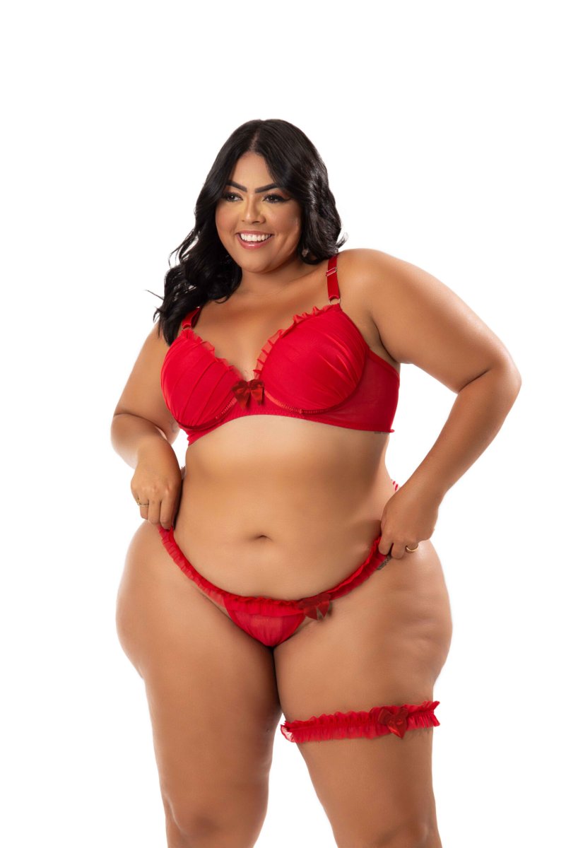 Conjunto Sexy Plus Size – Luana - Image 8