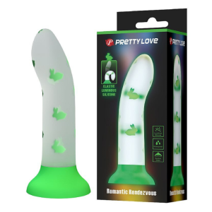 Dildo com Ventosa Magical Night – Brilha no Escuro