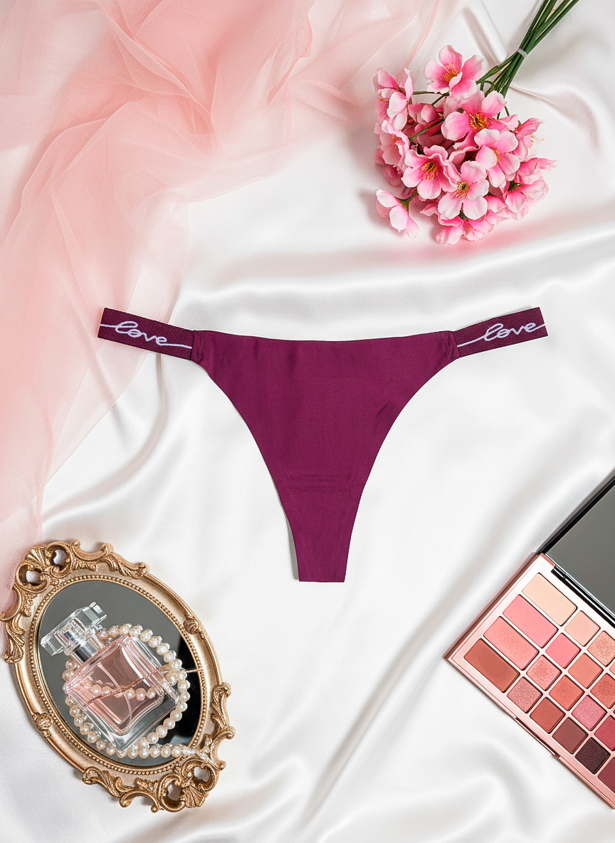 Fio Sem Costura com Elástico – Love