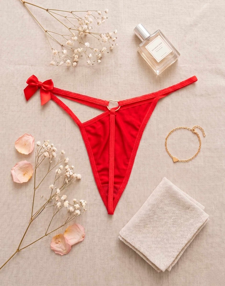 Fio Sexy com Lateral Vazada e Laço – Eva