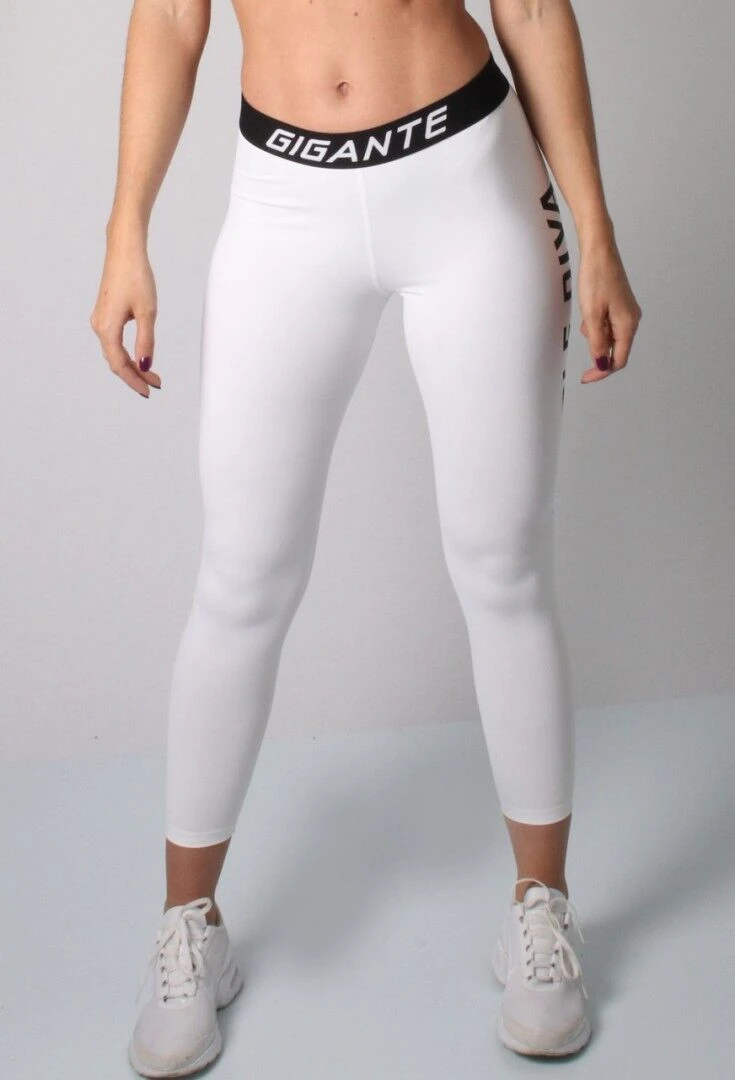 Legging Basic Muscle Diva White - Image 2