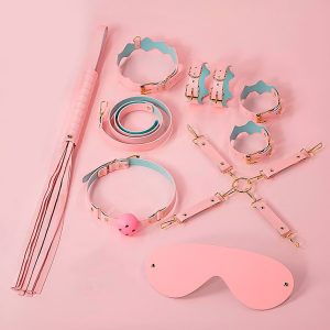 Kit com 8 Itens de Sado – Rosa