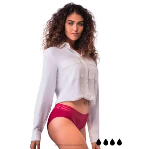 Cueca menstrual extra absorvente Lelambu® Belle