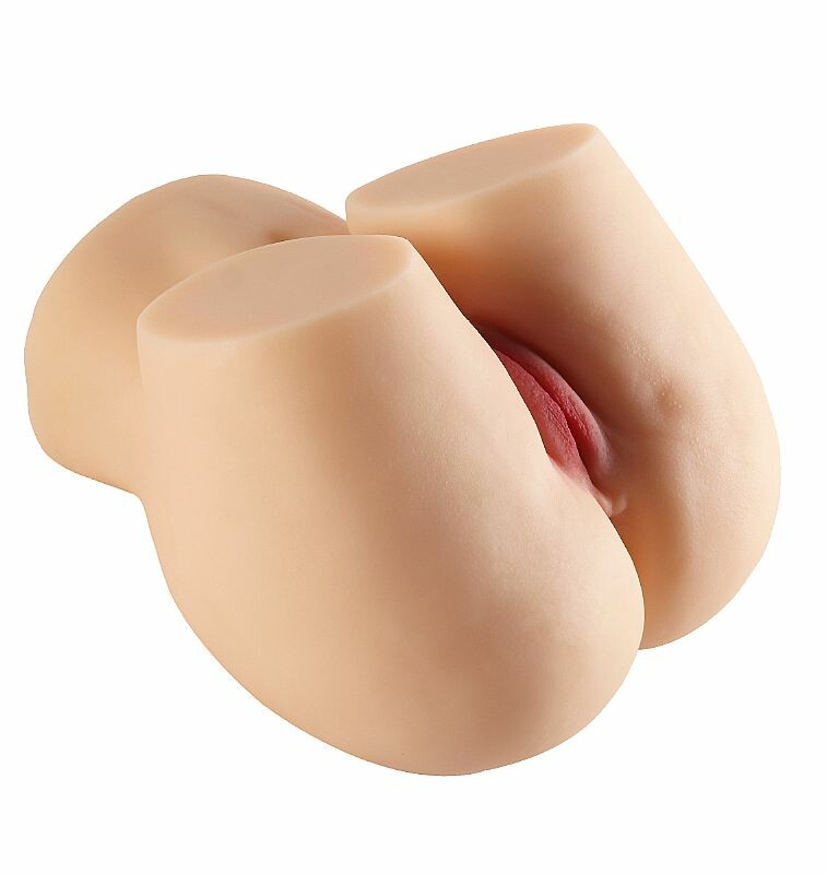 Masturbador Masculino em Formato de Bunda com Vagina e Ânus – Com Vibrador