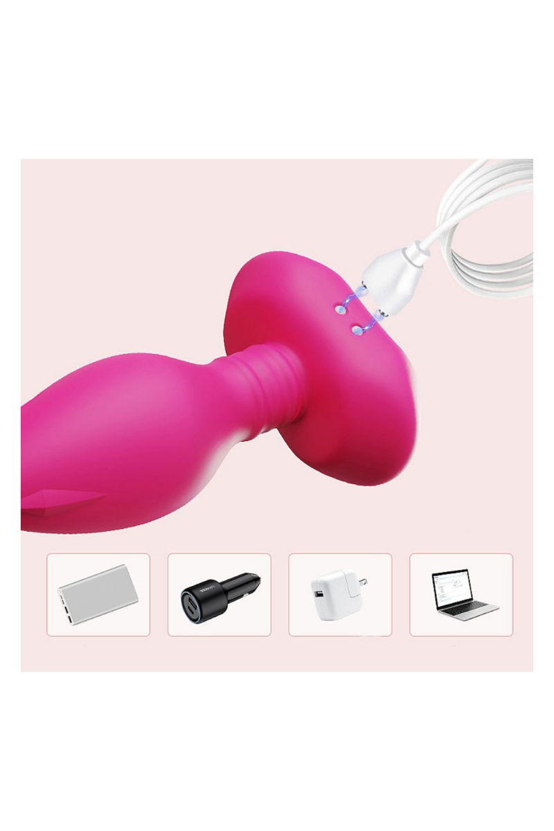 Plug Anal com Vibro e Rotação – À Longa Distância por APP - Image 4