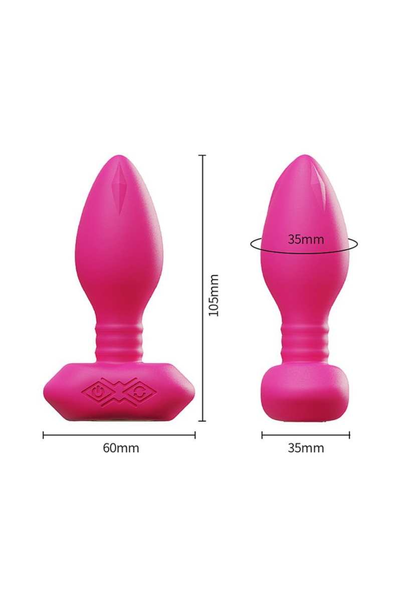 Plug Anal com Vibro e Rotação – À Longa Distância por APP - Image 3