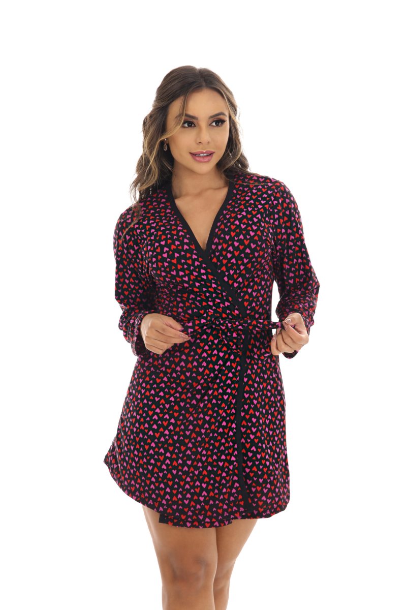 Robe feminino em suede – Eloá