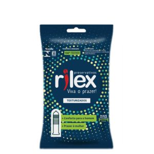 Preservativo Rilex Sachê com 3 Unidades – Texturizado