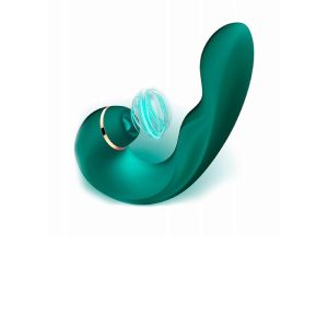 Vibrador de Ponto G e Clitóris com Pulsação Recarregável