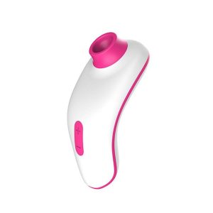 Vibrador de Silicone com Estimulador de Clitóris Pulsação Recarregável – 12 Modos