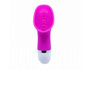 Vibrador em Silicone com Simulador de Língua – 30 Velocidades